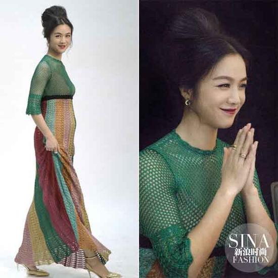 顏值還是完美滴，只是那裙子是個什么鬼