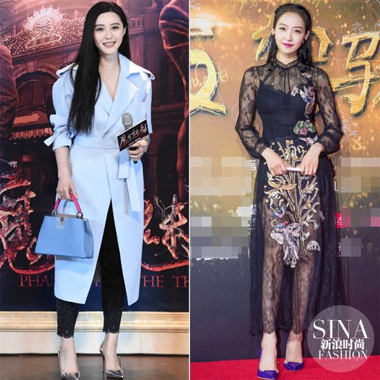 范冰冰、宋茜示范尖頭高跟鞋