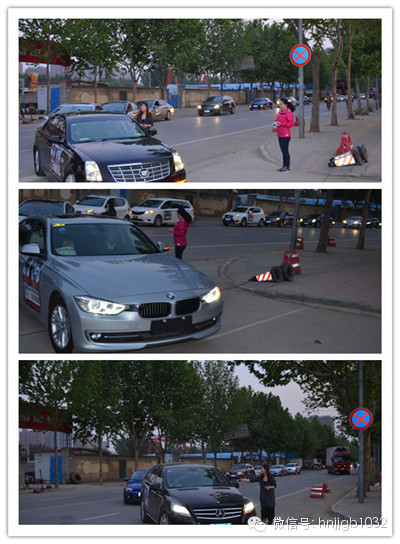 七點(diǎn)二十左右，43輛車分批駛?cè)電W斯卡汽車影院并領(lǐng)取電影票。