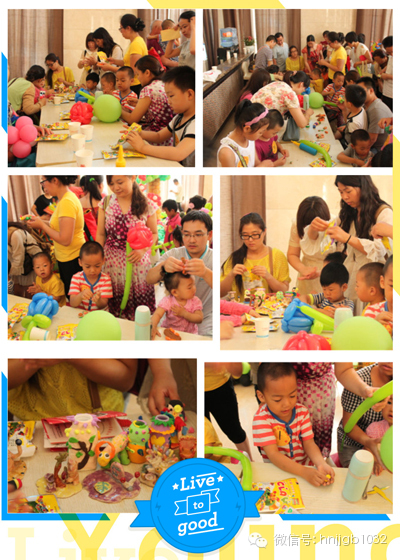 超級粘土現(xiàn)在也加入到了魔法氣球活動中來，由蕃茄田老師指導的手工DIY活動如火如荼進行著