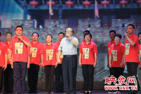 豫劇唐派藝術掌門人賈廷聚和眾弟子共同演出劇目