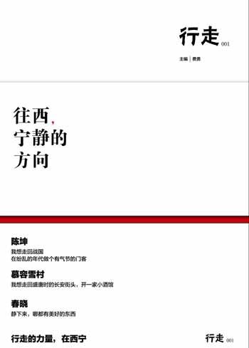 陳坤首次擔(dān)當(dāng)出品人的《往西，寧靜的方向》