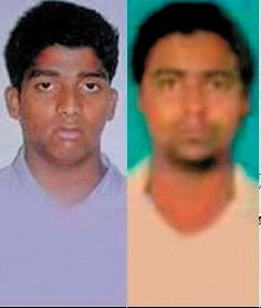 輪奸女記者一案中的兩名主要嫌疑犯。