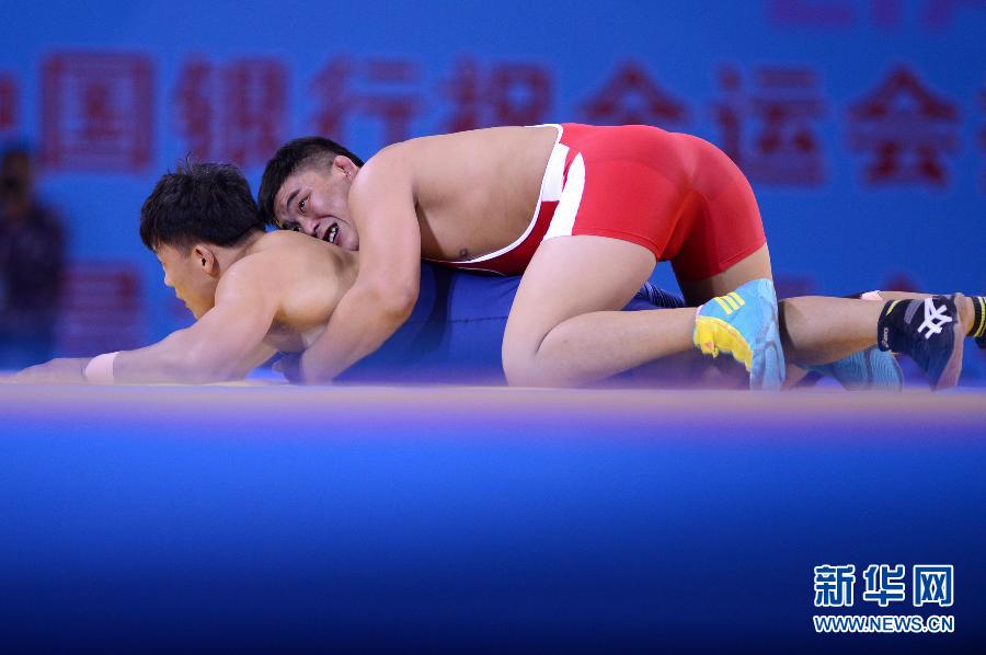 摔跤——男子古典式84公斤級:趙海軍奪冠 摔跤——男子古典式84公斤級:趙海軍奪冠