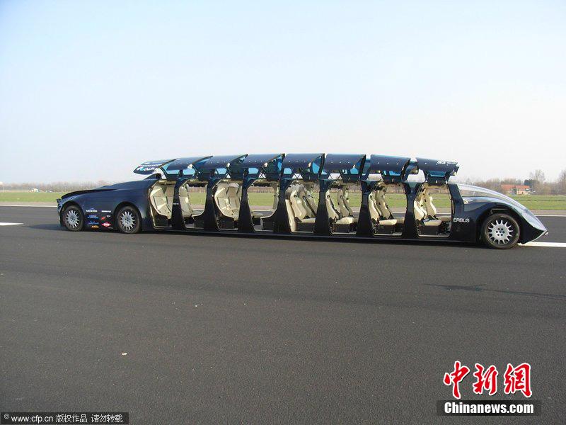 “超級巴士”在迪拜投入運(yùn)營 打造世界最豪華公交車