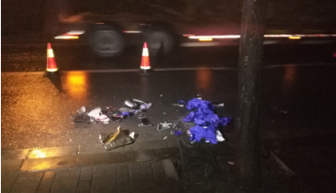 夫妻看新房途中遭車(chē)禍 妻子當(dāng)場(chǎng)死亡司機(jī)肇事逃逸