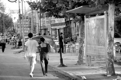 事發(fā)地點(diǎn)已被清理干凈。京華時報記者趙思衡攝