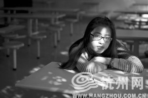 　筆試面試都過了最終沒被錄取，讓胡格格非常失落。 記者 陳中秋 攝