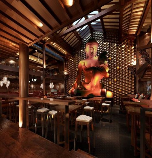 佛像“助陣”酒吧，爭議炸開鍋