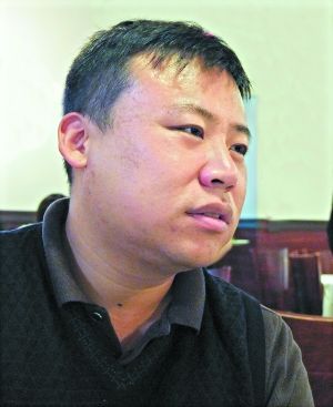 來自廣東的留學(xué)生馬博打算回國(guó)就業(yè)。（陳安 攝）