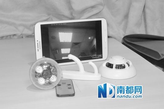 香港民建聯(lián)從市面購(gòu)買(mǎi)到的偷拍儀器。