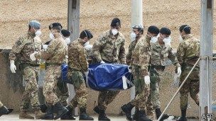 意大利海軍相信他們將發(fā)現更多海難死者。