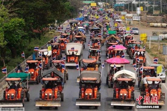 泰國稻農(nóng)取消機(jī)場(chǎng)示威 外媒稱或得到償債允諾