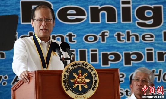 　　資料圖：菲律賓總統(tǒng)阿基諾。中新社發(fā) Malacanang 攝