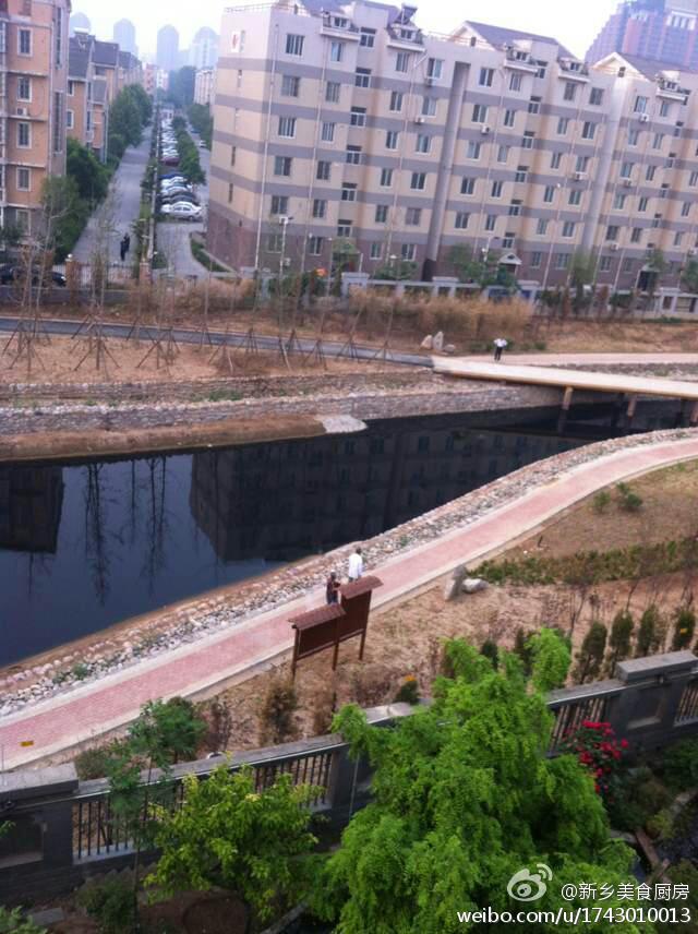 趙定排河成“黑河”，是角度問(wèn)題？網(wǎng)友/供圖