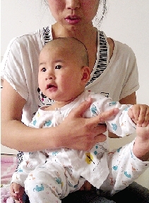 經過幾個月治療，涵涵的病情好轉多了。