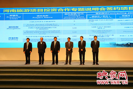 河南旅游項(xiàng)目投資合作專題說明會(huì)。