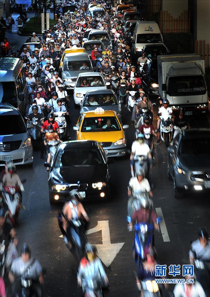 臺北“機(jī)車”掠影 臺北“機(jī)車”掠影