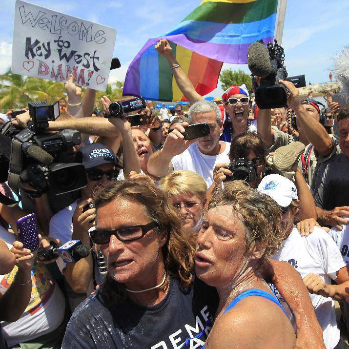 64歲游泳女將創(chuàng)紀錄