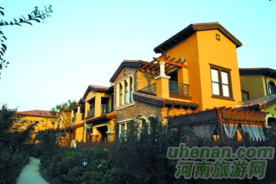 花都溫泉，從天空下走到房間里