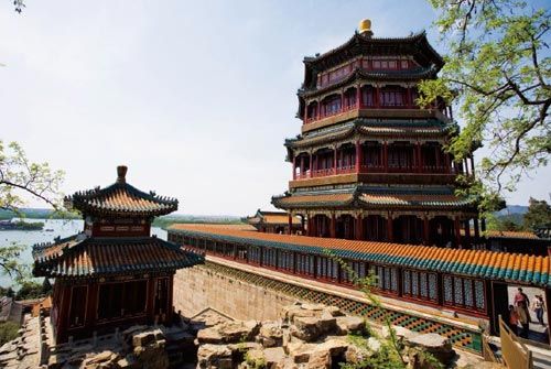 北方的皇家園林象征著盛世的繁華。