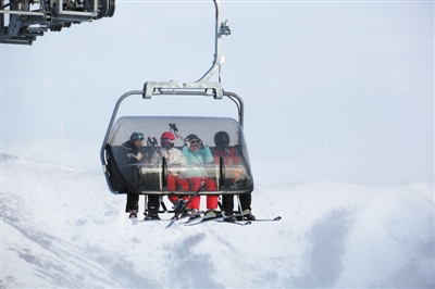 云頂樂園的高速纜車。