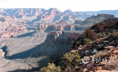 　　美國科羅拉多大峽谷是人生應(yīng)該去的50個(gè)地方之一。 新華社/路透