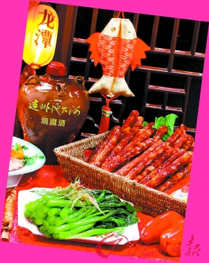 連州菜心、臘味飄香。