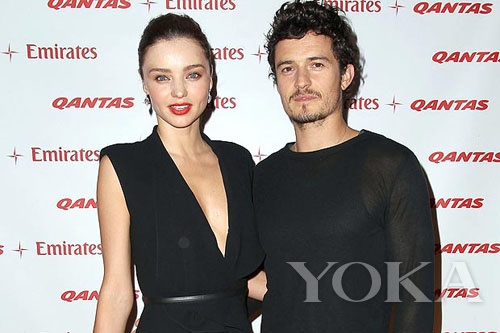 米蘭達(dá)·可兒和丈夫奧蘭多·布魯姆 米蘭達(dá)·可兒和丈夫奧蘭多·布魯姆