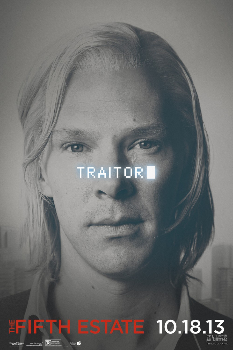 "維基解密"傳記片人物海報(bào) "維基解密"傳記片人物海報(bào)