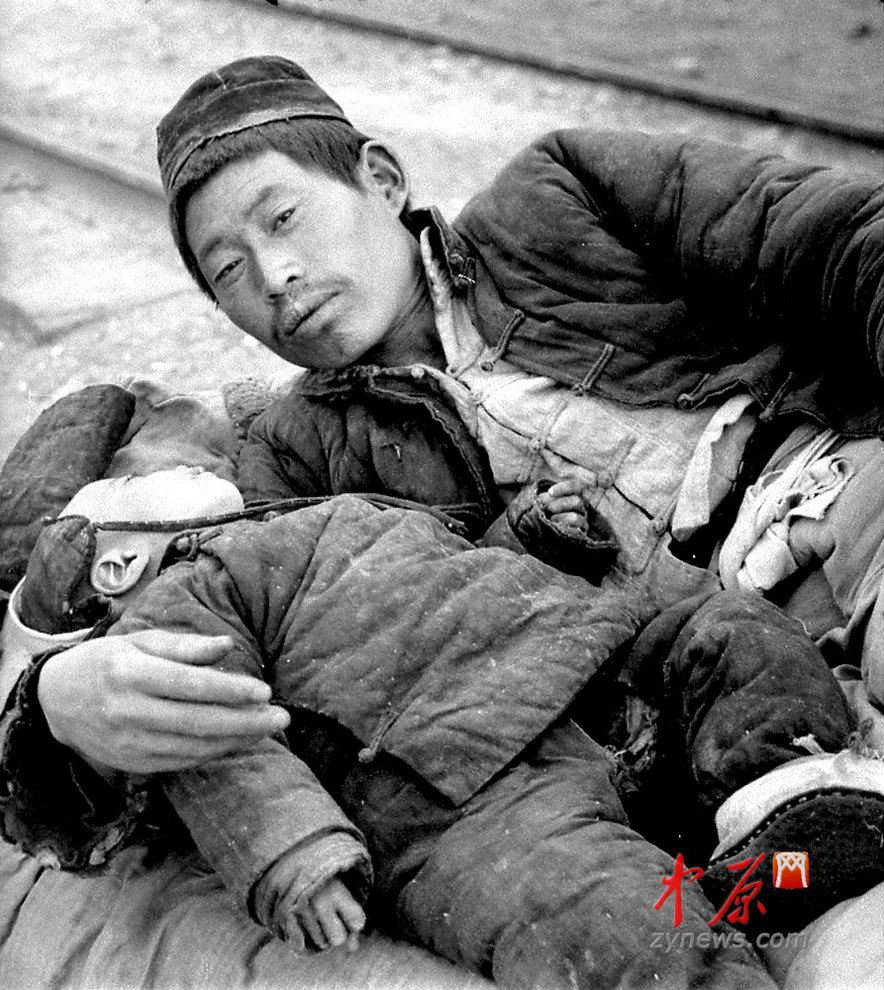 饑荒受災(zāi)者，父與子