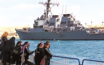 美國海軍“馬漢”號驅(qū)逐艦（資料圖片）。圖/CFP