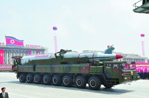 韓國認(rèn)為朝鮮中程導(dǎo)彈將部署到朝中邊境。