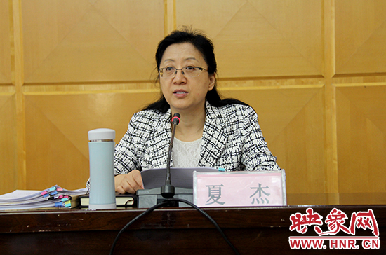 河南省委常委、組織部部長夏杰