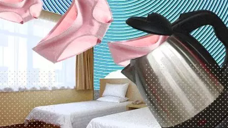 太惡心！女游客竟用酒店燒水壺煮自己的臟內(nèi)褲