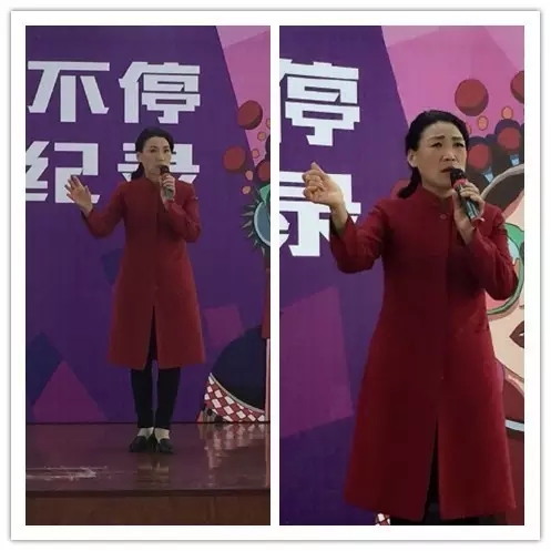 錦繡梨園代表——團(tuán)長沈燦枝，講述帶領(lǐng)劇團(tuán)參加挑戰(zhàn)的點(diǎn)點(diǎn)滴滴