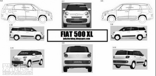 菲亞特500XL 菲亞特500XL