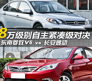 8萬元級自主對決！菱致V5對比長安逸動