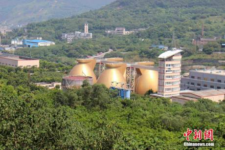 酷似“金蛋”的污水處理廠 酷似“金蛋”的污水處理廠