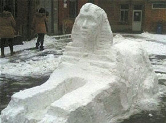 創(chuàng)意十足！日系列卡通雪人走紅