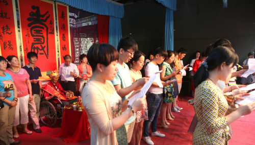 西安抗戰(zhàn)老兵百歲壽誕 西安抗戰(zhàn)老兵百歲壽誕