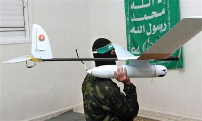 無(wú)人機(jī)：哈馬斯自制，在以領(lǐng)土上偵察時(shí)被擊落。