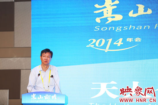 國務(wù)院發(fā)展研究中心原副主任、研究員盧中原演講。