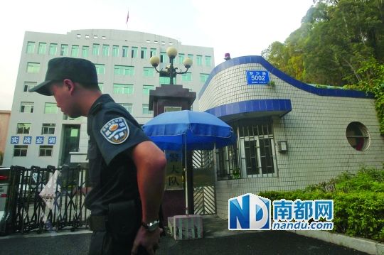 　中標(biāo)的美發(fā)公司注冊(cè)地點(diǎn)就在羅湖公安分局巡警大隊(duì)里面。