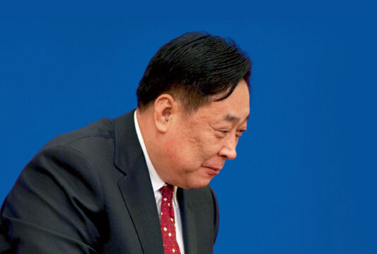 張力軍從環(huán)保部副部長任上退休兩年多后，被中紀(jì)委宣布接受組織調(diào)查。資料圖