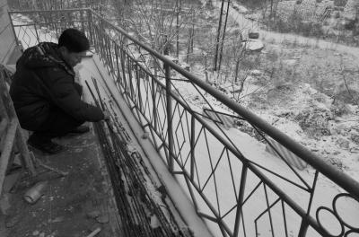 隗永寶補償給村民的鋼筋。京華時報記者 韓林君 攝