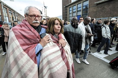 扎芬特姆國際機場，乘客被緊急疏散。圖/CFP