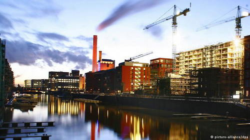 資料圖片：德國(guó)法蘭克福。（德國(guó)之聲電臺(tái)網(wǎng)站）