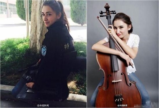 新疆反恐前線美女特警照片走紅網(wǎng)絡(luò)(圖) 新疆反恐前線美女特警照片走紅網(wǎng)絡(luò)(圖)