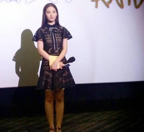 劉亦菲在活動(dòng)現(xiàn)場